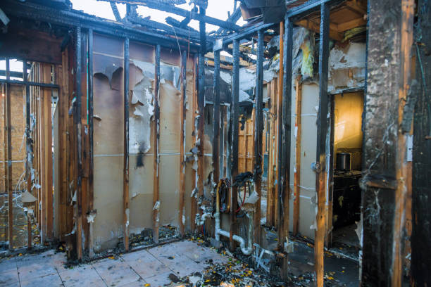 Professional Fire Board Up technician working in Dublin, PA